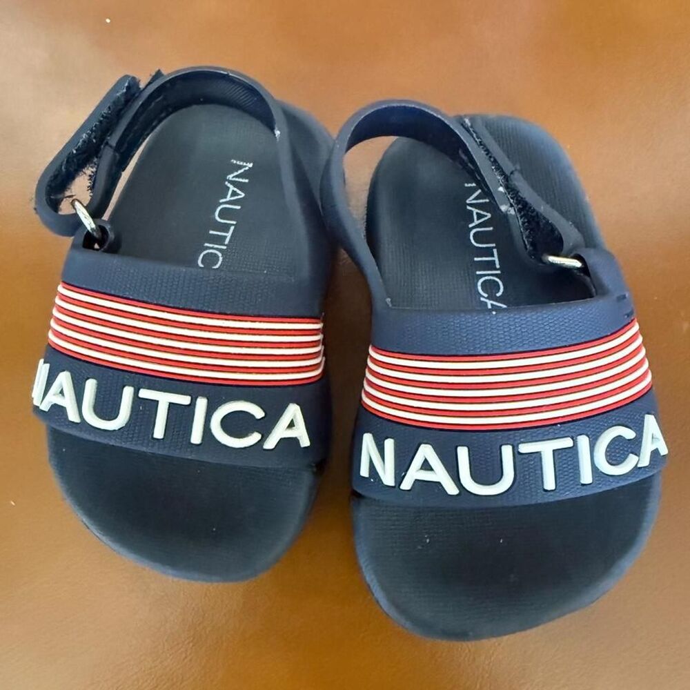 Nautica Navy and Blue Sandals